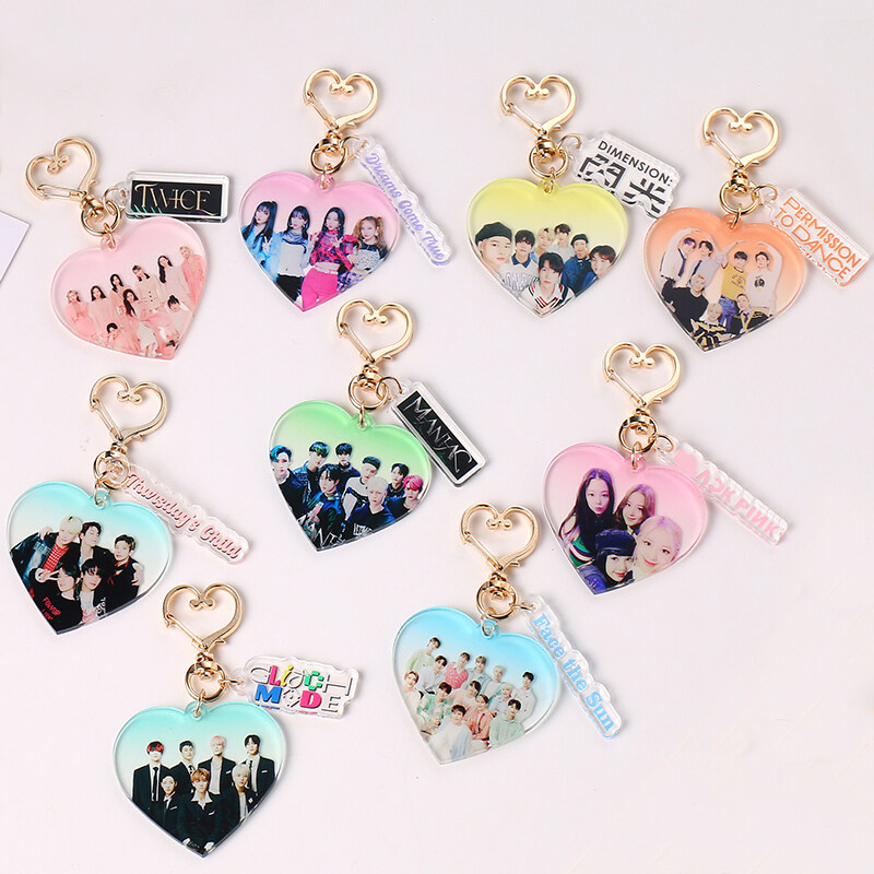 Keychain kpop hot sale