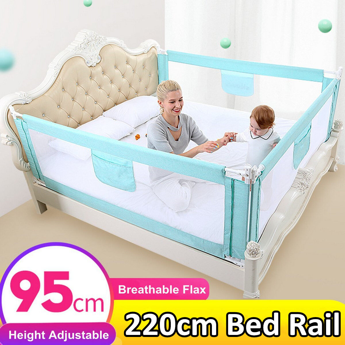 bed rail for cot bed