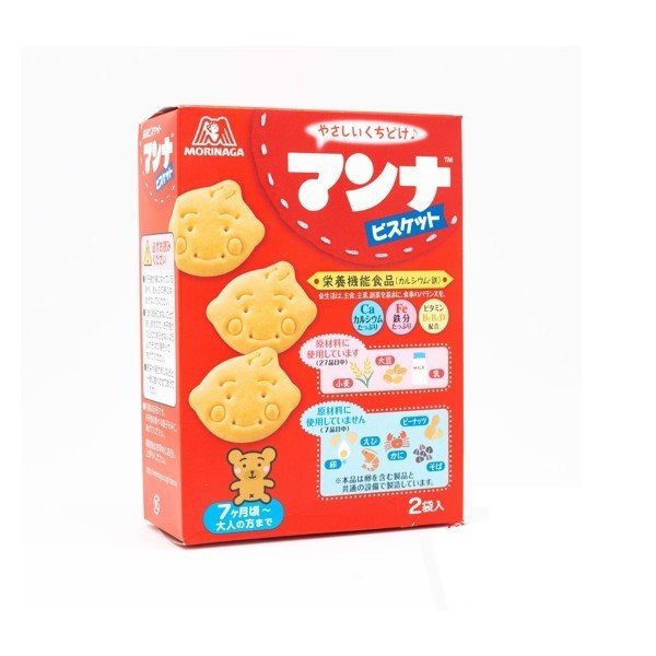 Bánh quy mặt cười Morinaga Nhật Bản 86g cho bé ăn dặm. Date 11/2022- Sweet Baby House
