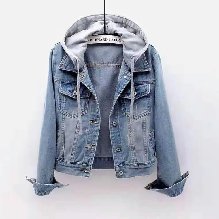 denim jacket with top