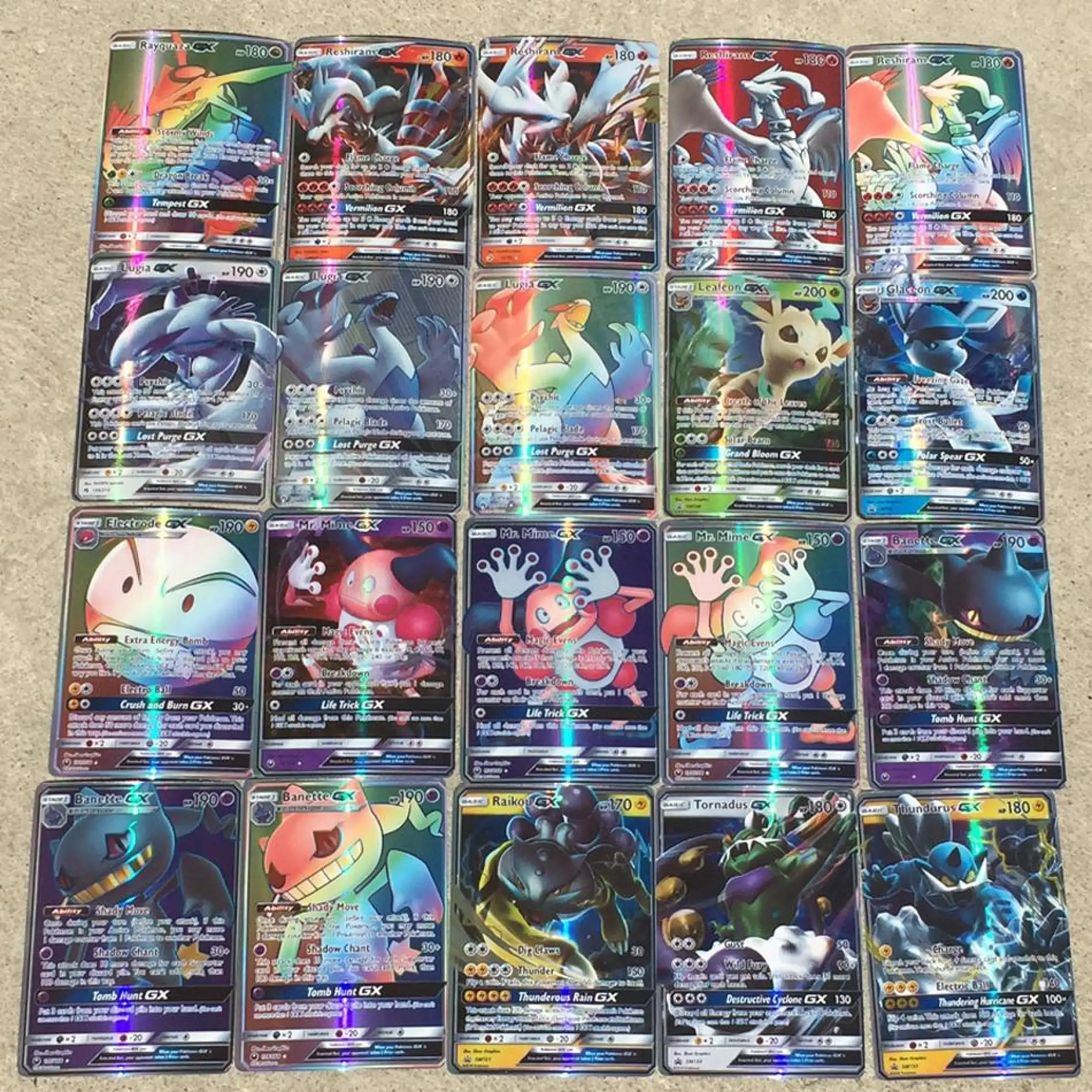 100 Pieces 0pieces Set Game Shiny Pokemon Cards English Flash Trading Gx Card No Repeat With Mega Cards Random Send Game Collection Cards Aliexpress Lazada Singapore