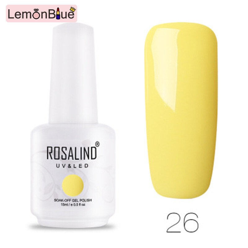 Gambar LemonBlue Gel Nial Polish Nail Art Soak Off UV LED Lamp Long Lasting Manicure Gel