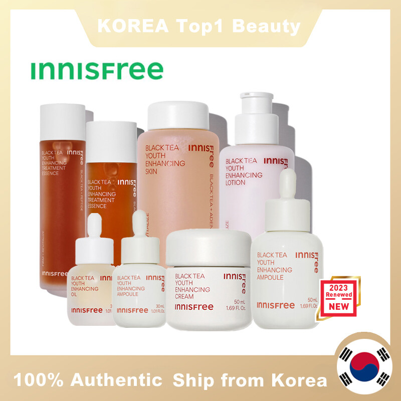 INNISFREE Black Tea Youth Enhancing Skin / Lotion / Ampoule / Cream / Treatment Essence