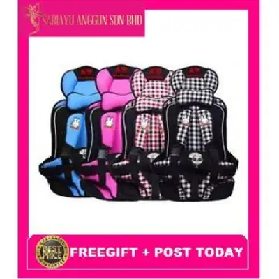🌹READY STOCK🌹ANN BABY CHILD CAR SEAT Portable Child Safety Car Cushion Baby Carrier Seat Pad / Kerusi Keselamatan Bayi (2)