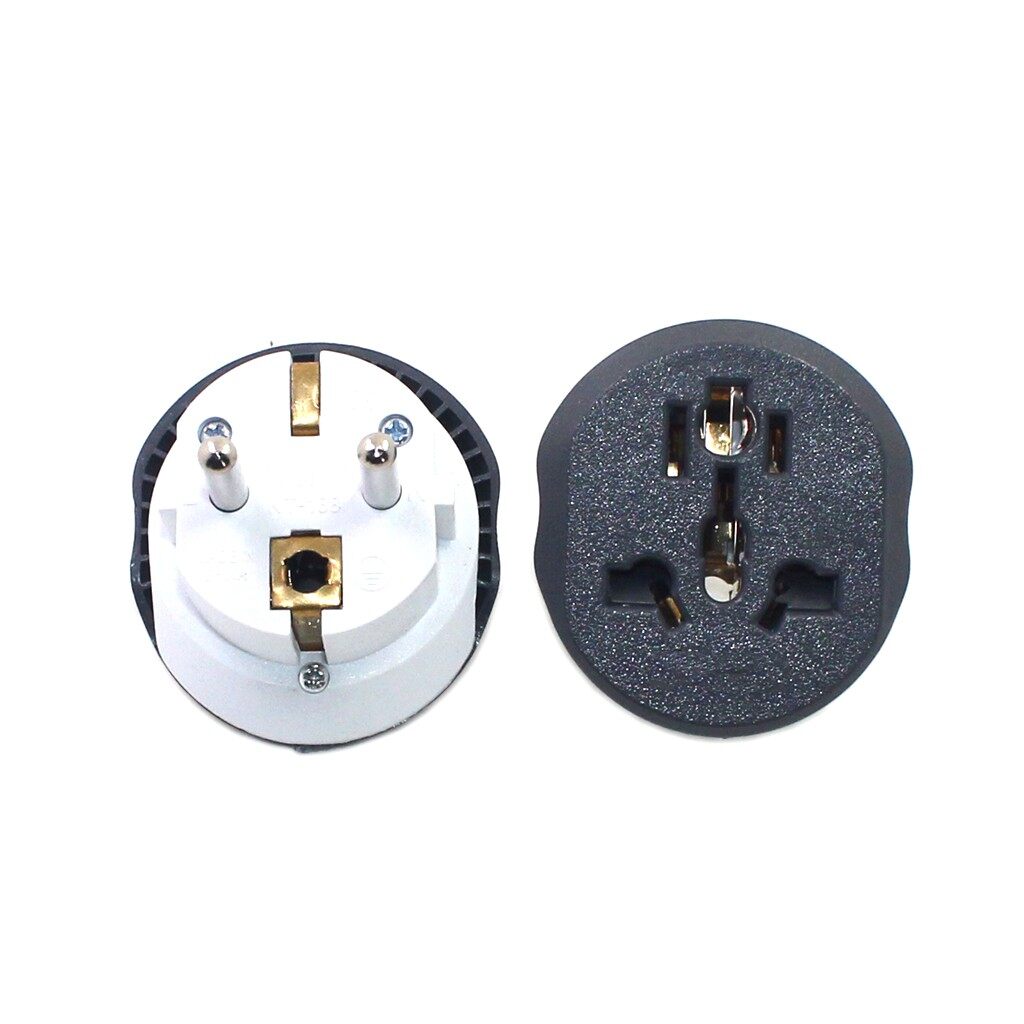 Bộ Chuyển Đổi 16A Universal EU (Châu Âu) Bộ Chuyển Đổi 250V AC Cổng Sạc Du Lịch Tiện Lợi Ổ Cắm Điện Treo Tường Với Bộ Chuyển Đổi Gia Đình