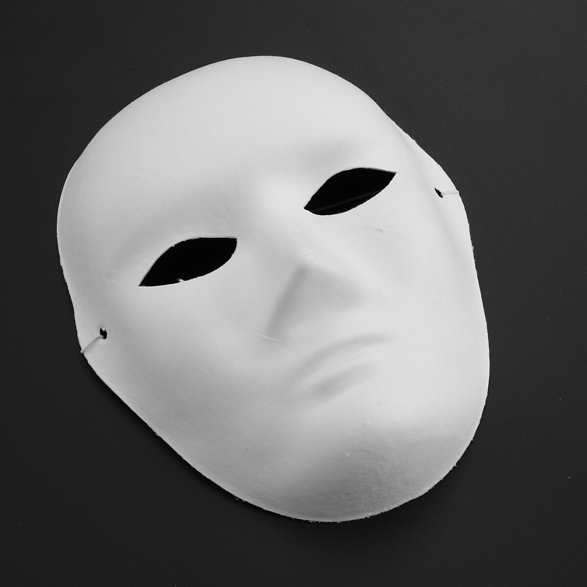 plain porcelain mask