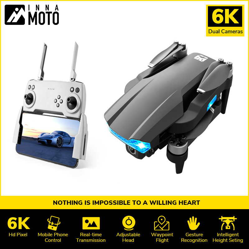 6K HD Camera Brushless GPS 5G WiFi FPV with Optical Flow Positioning Foldable RC Plane Helicopter RTF KK-18 ราคา 5,202 บาท*ส่งฟรี