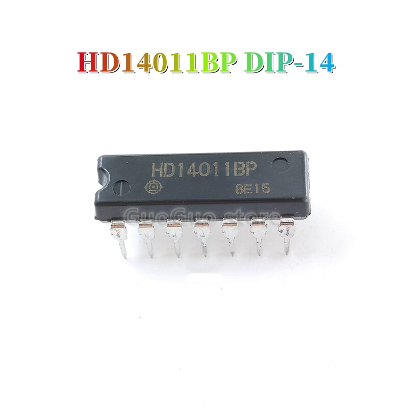 2 chiếc chip logic hd14011bp dip-14 hd14011 dip14 ic chính hãng mới