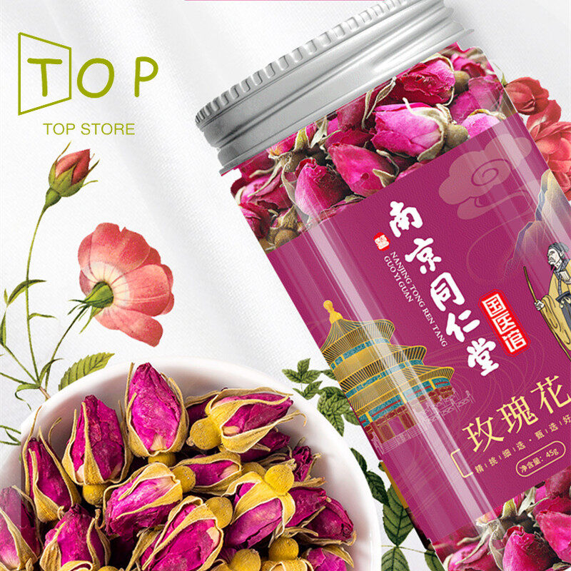 Gambar Shade dried double rose lotus leaf tea rose 45g ??????????