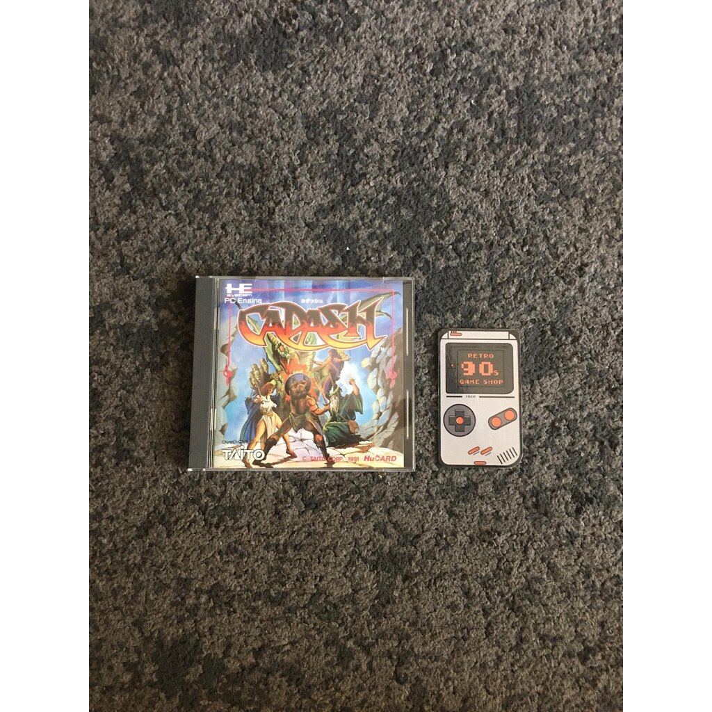 Taito HuCard PC Engine Cadash Japan