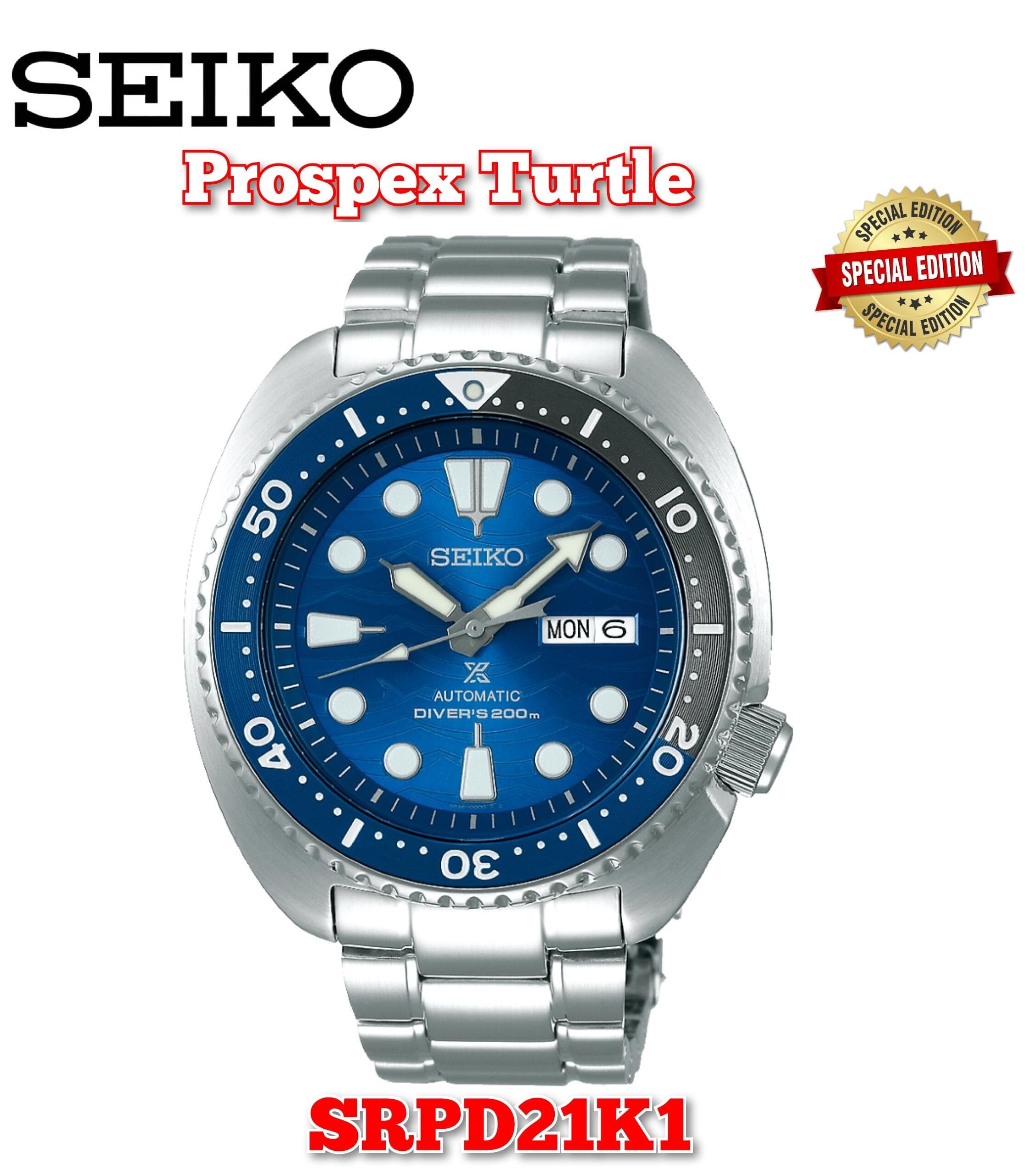 Seiko turtle save the online ocean great white shark