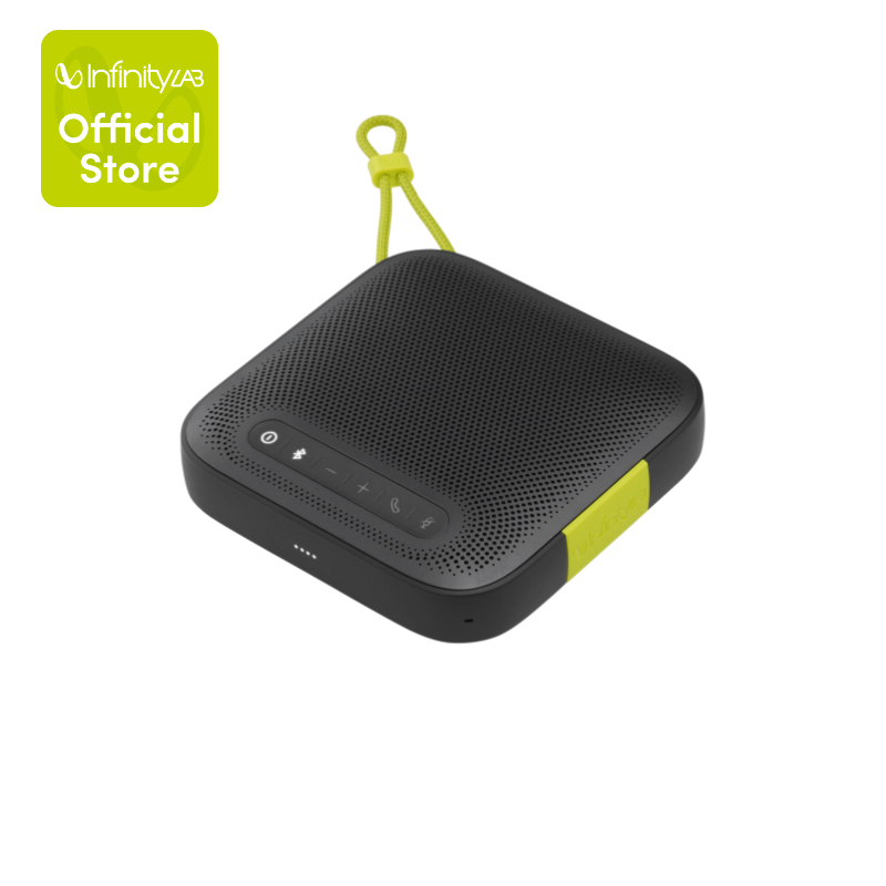 InfinityLab ClearCall Portable USB and Bluetooth Speakerphone 24H Call Time, Bluetooth 5, Wireless, Conference Speaker, Compatible with Leading Platforms, for Home Office
