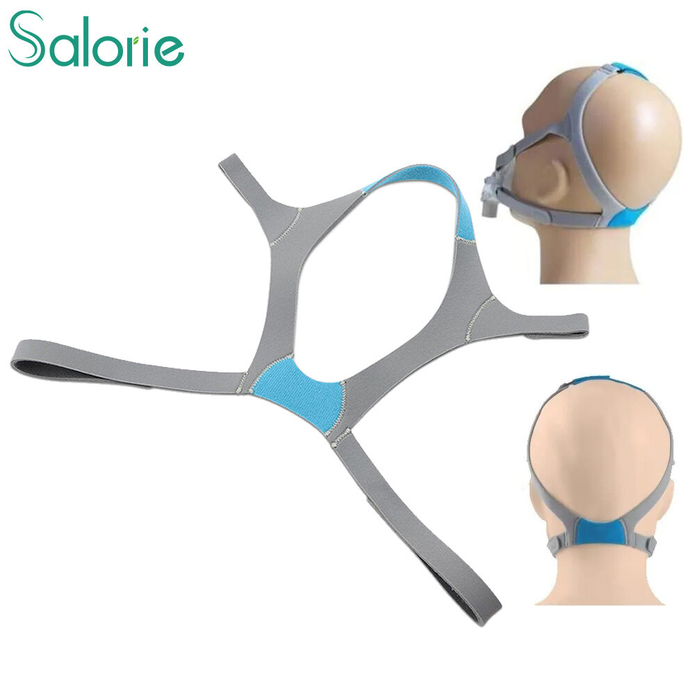 Salorie CPAP Headgear Replacement Head Strap for Resmed Airfit F30 Full Mask Respirator Adjustable Home Use ราคา 161 บาท*ส่งฟรี