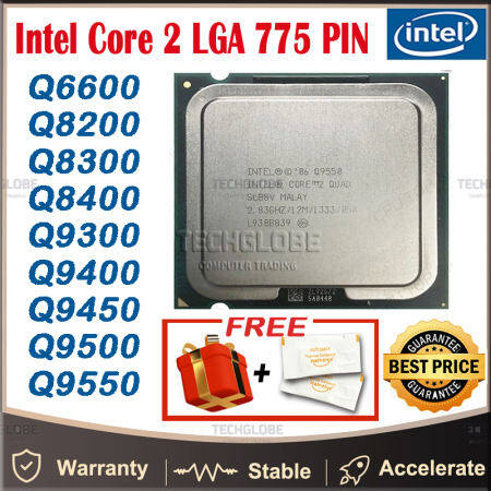 Intel Core 2 Quad CPU Processor for Desktop Computer