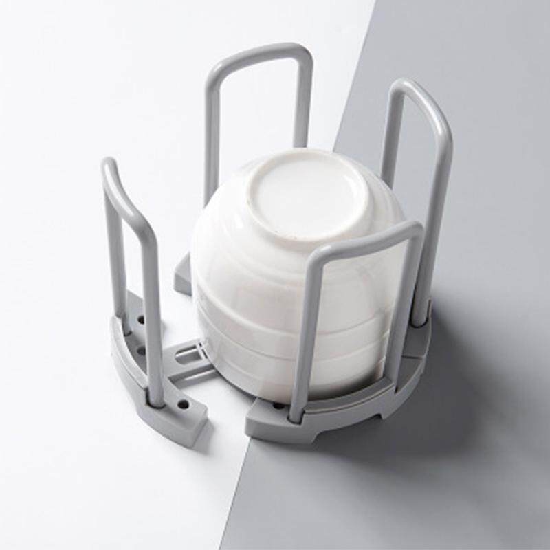 1pcs Portable Dish Racks Plastic Kitchen Sink Drain Rack Dishes
