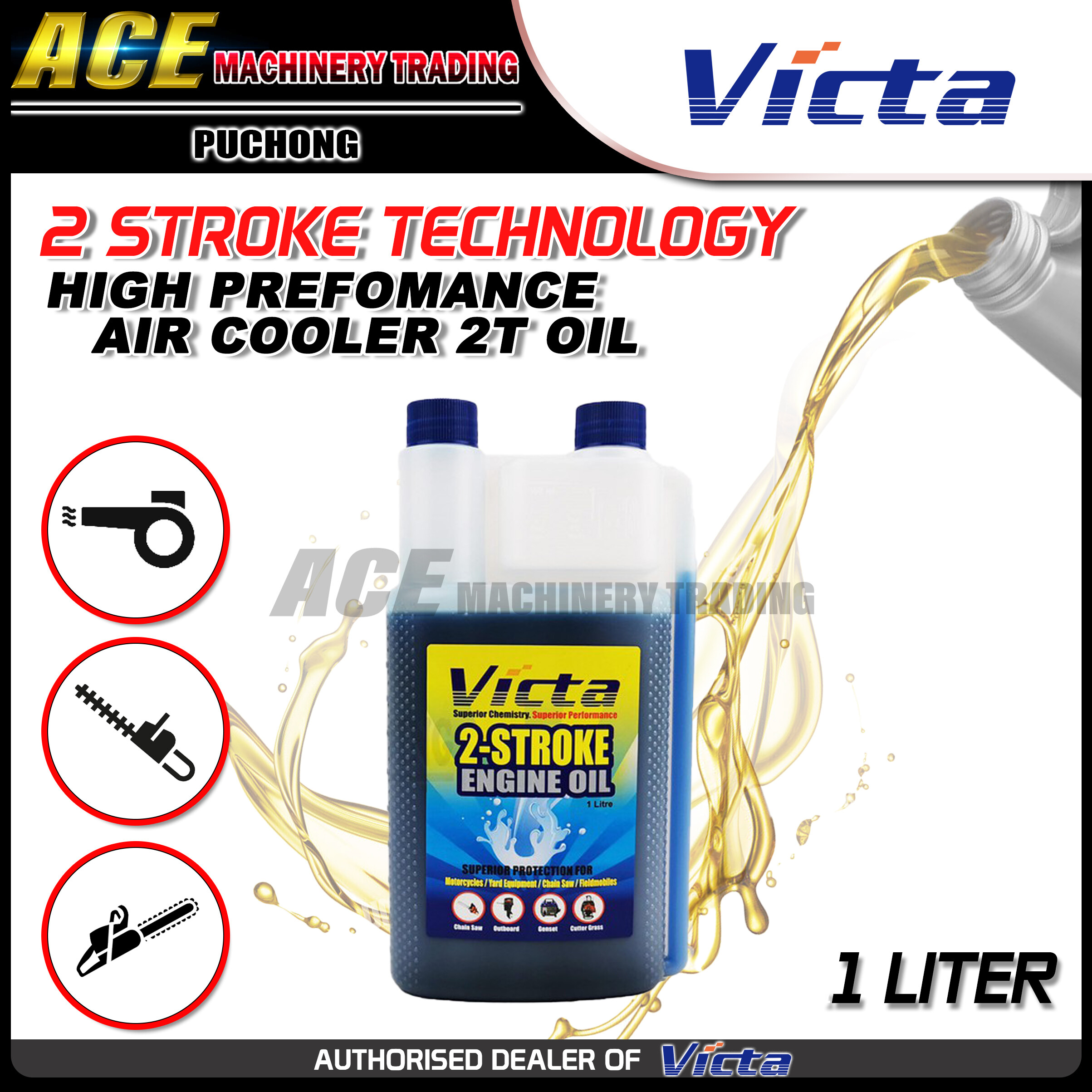 VICTA 2STROKE ENGINE OIL 1L Shopee Malaysia vlr.eng.br