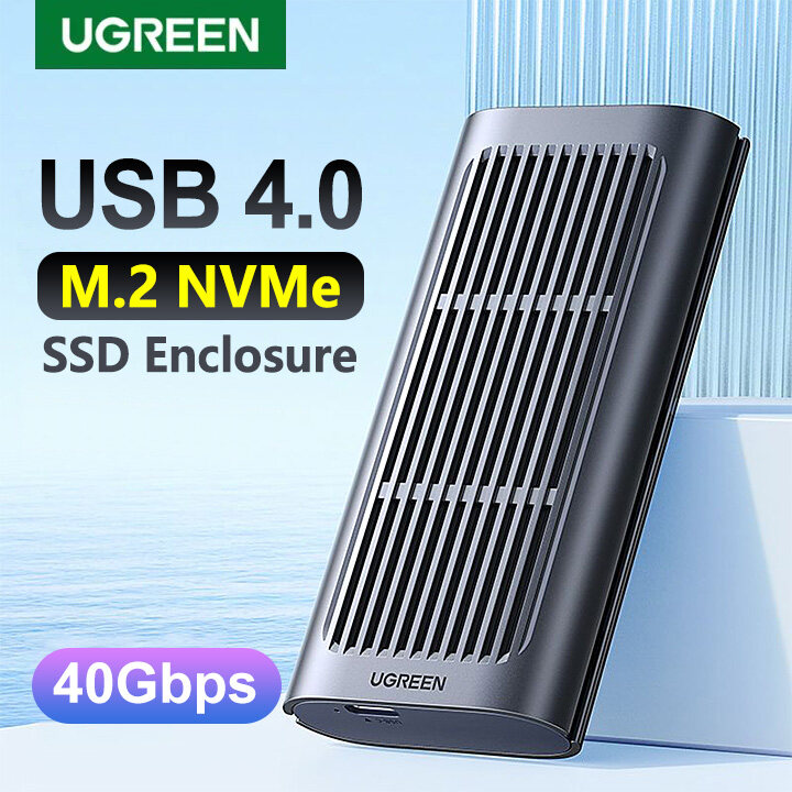 Ugreen usb4.0 40Gbps M.2 NVMe SSD bao vây Tương thích với Thunderbolt 3 4