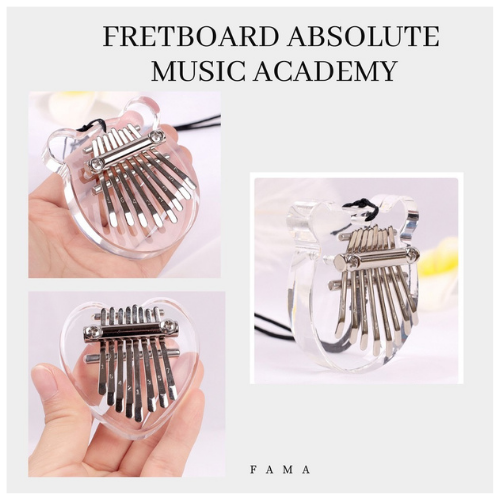 [FAMA] Mini Kalimba 8 Keys Arcylic Transparent 8音彩虹水晶迷你拇指琴 Harga  68 Ringgit*Penghantaran Percuma
