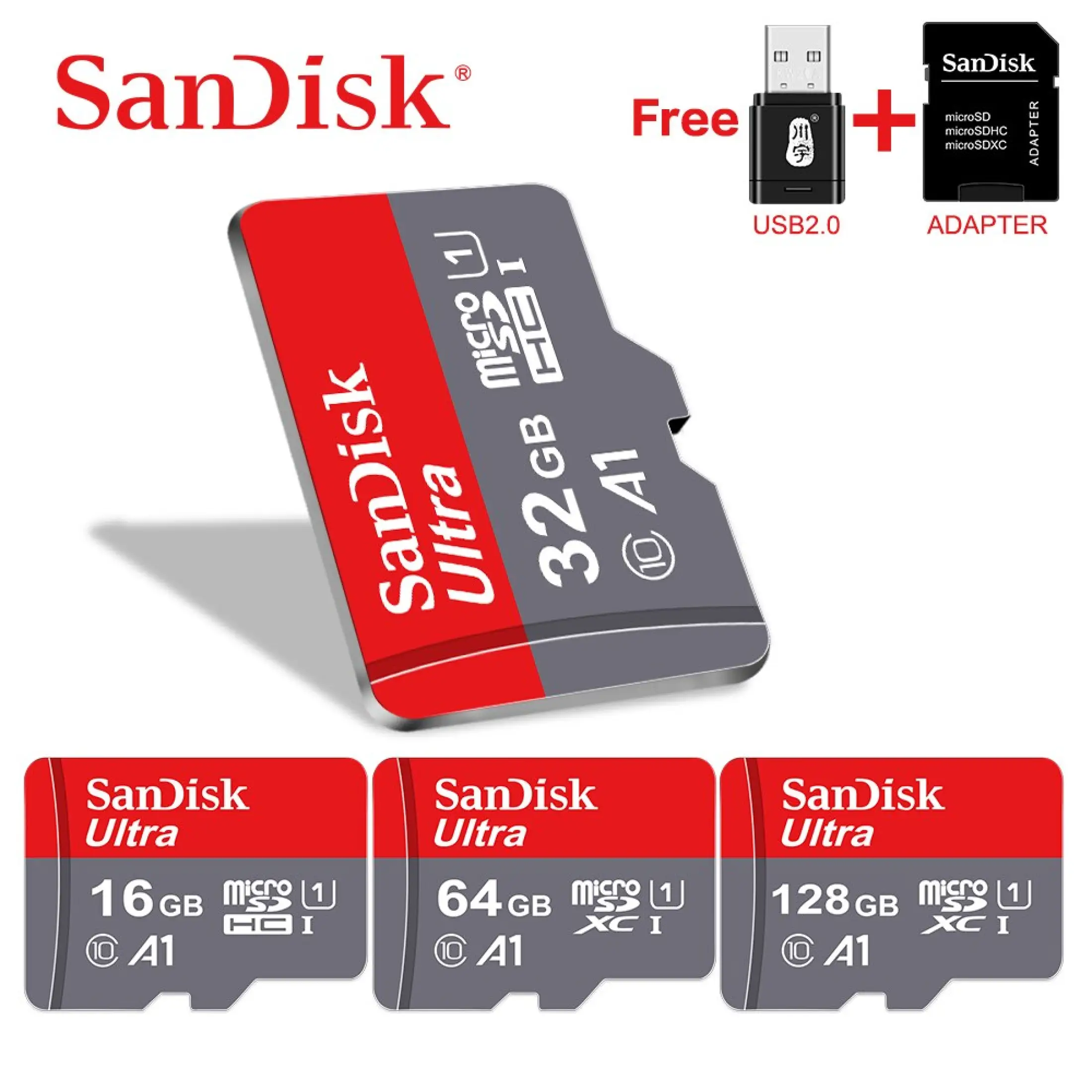 Snor Teken een foto scannen 🔥FREE Gift +Available Stock🔥100% original authentic Newest Sandisk Micro  Sd Card Class10 Tf Card16GB 32 Gb64Gb 128Gb 256GB Geheugenkaart Voor  Telefoon En Tafel pc Met Adapter Gift | Lazada PH