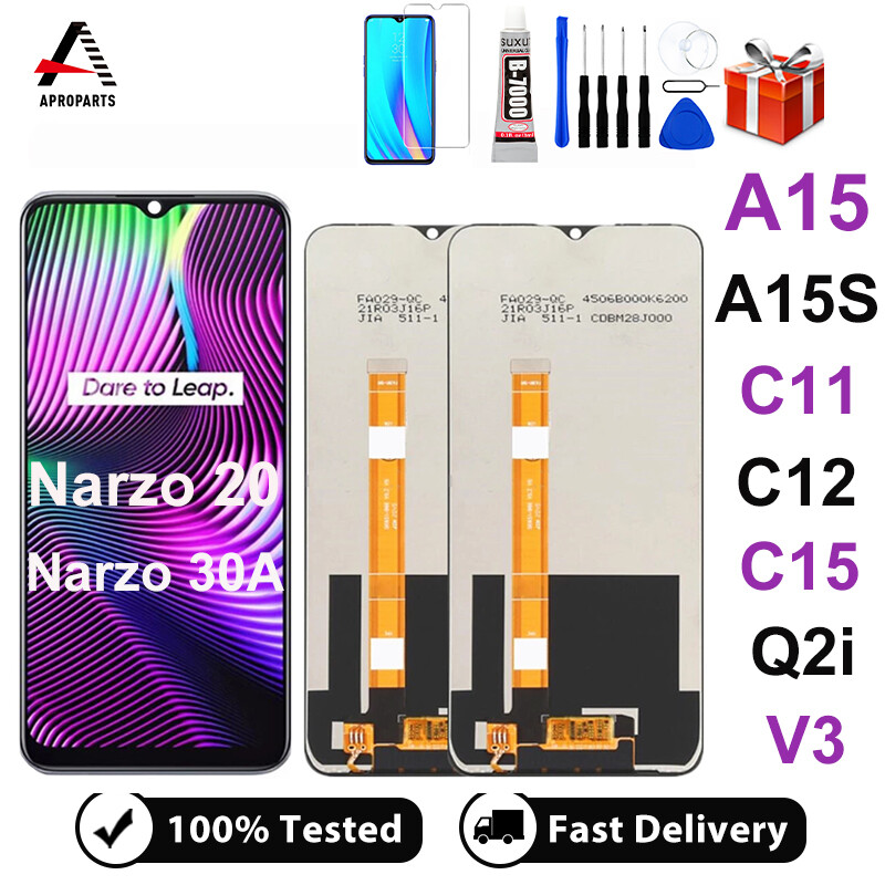 Màn hình ban đầu thay thế cho oppo, cụm màn hình cảm ứng số hóa màn hình lcd a15 a15s cph2185 cph2179 linh kiện thay thế lcd hoàn chỉnh