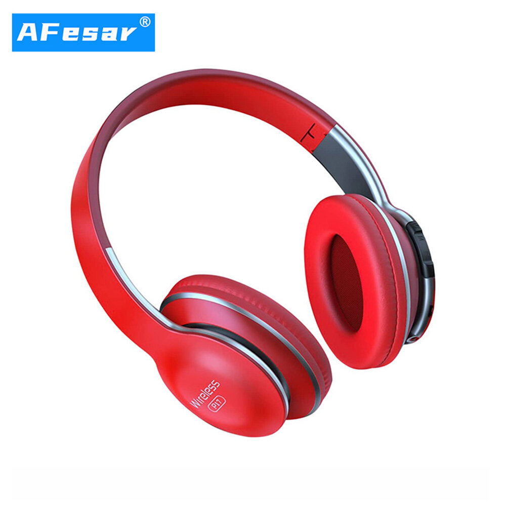 P17 Wireless Bluetooth Headset Subwoofer HIFI Stereo Foldable Wireless Head-Mounted Game Headphones With Microphone Noise Reducti Support TF Card ราคา 295 บาท*ส่งฟรี