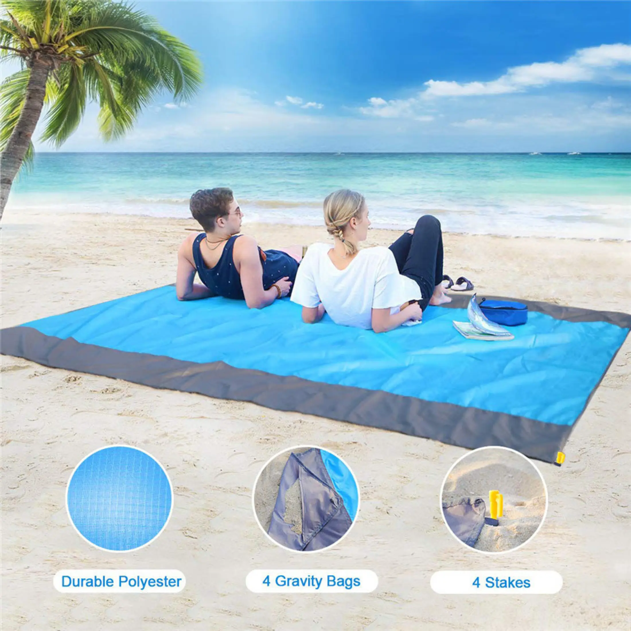 sand away beach blanket