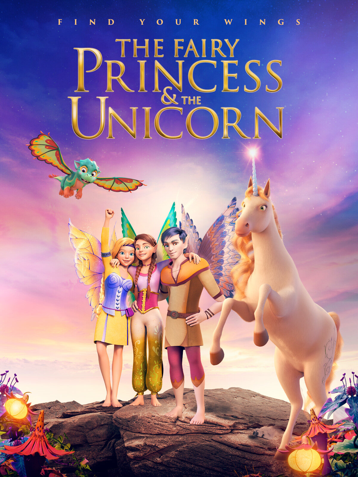 DVD English Cartoon Movie The Fairy Princess & The Unicorn -  Movieland682786 | Lazada