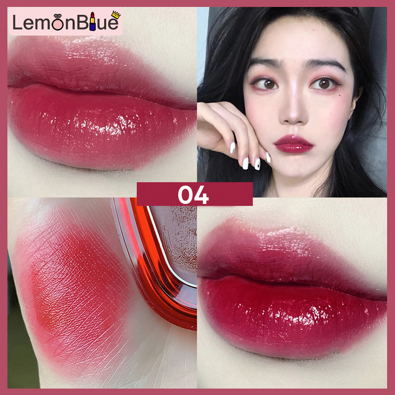 Gambar LemonBlue Gella s Cream Blush Moisturizing Disc Lipstick Mini Solid Lip Glaze Makeup Tools Cream Blush Disc Lipstick Solid Lip Glaze Disc Moisturizing Mini Makeup Tools for Women Cosmetics