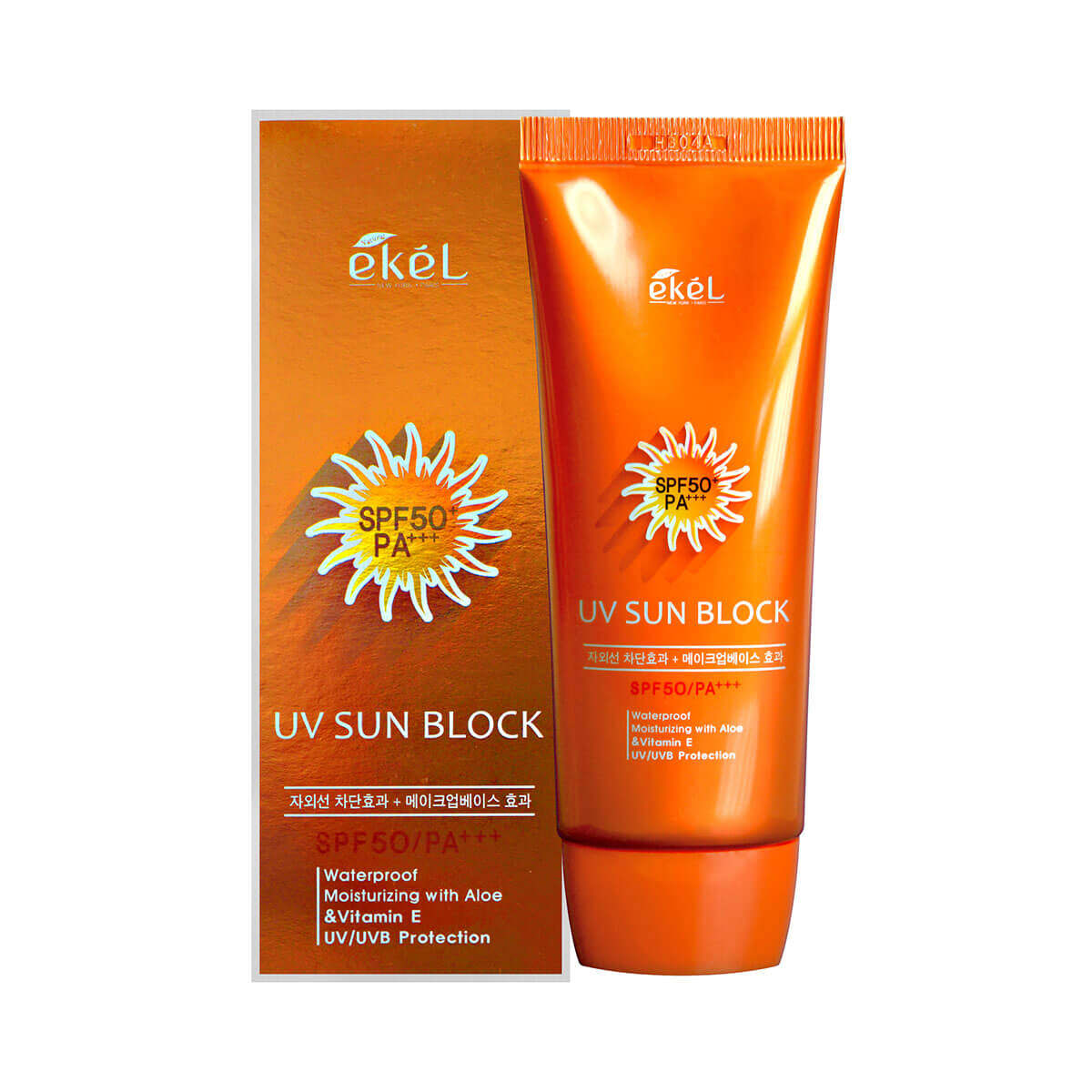 Gambar Ekel UV Sun Block Sunscreen SPF50 PA+++ (70ml)