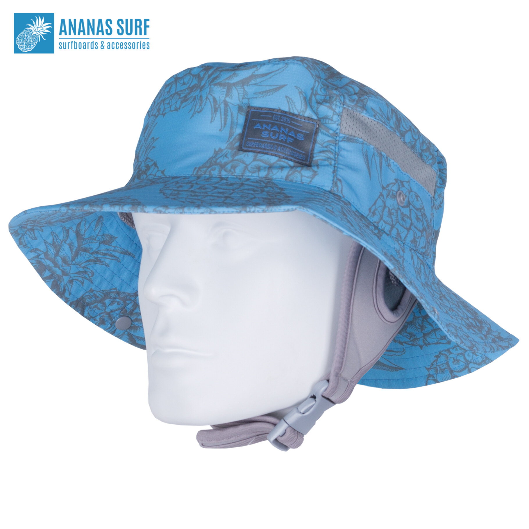 Ananas Surf Indo Surfing backet hat với dây buộc kitesurf cap ngư dân thể thao dưới nước mặt trời Na