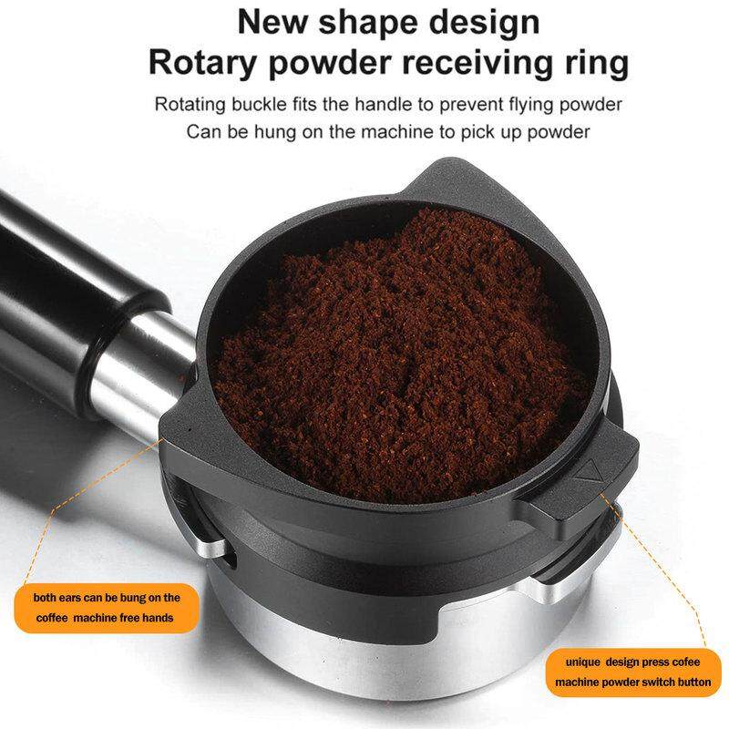 Coffee Machine Handsfree Dosing Funnel, 54mm Dosing Funnel With