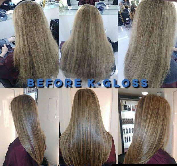 k gloss smoothing treatment