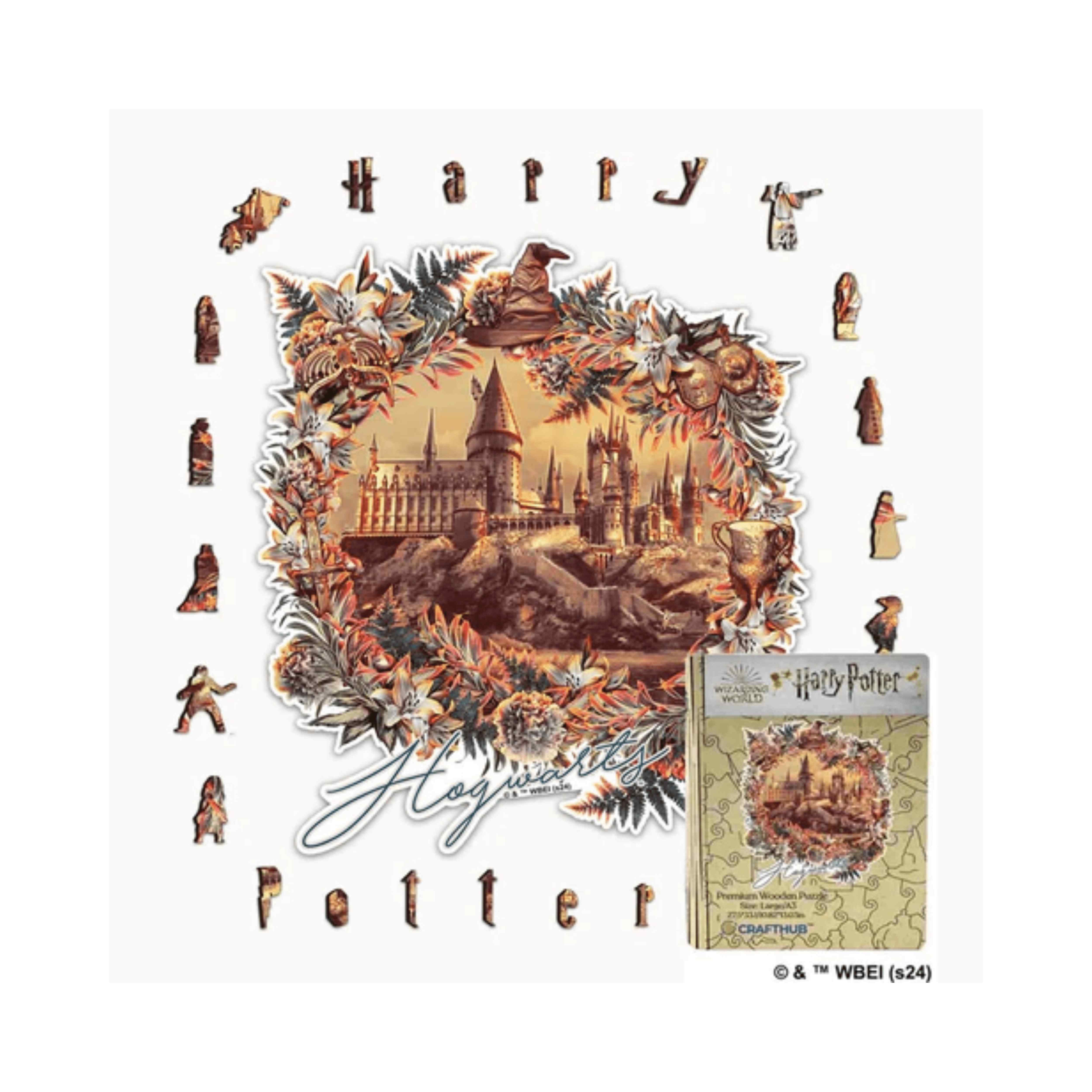 Crafthub Hogwarts Castle - Utilitarian Romance Harry Potter Lovers | Thicker and high quality jigsaw puzzle board game ราคา 998 บาท*ส่งฟรี