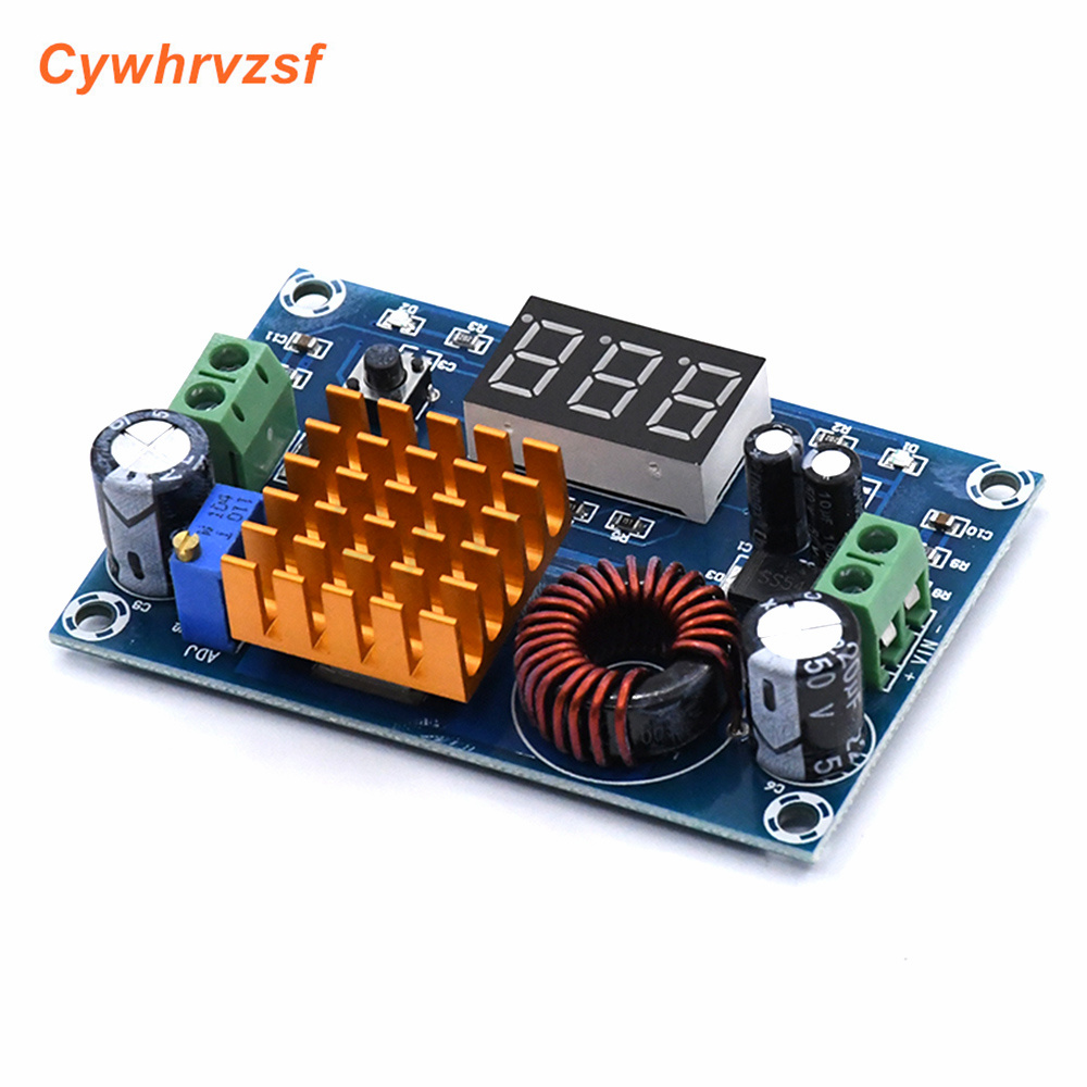 Mô-đun tăng áp dc-dc mô-đun tăng áp dc 3v-35v sang dc 5v-45v vôn kế kỹ thuật số bảng chuyển đổi tăng áp nguồn 5a điều chỉnh được xh-m411