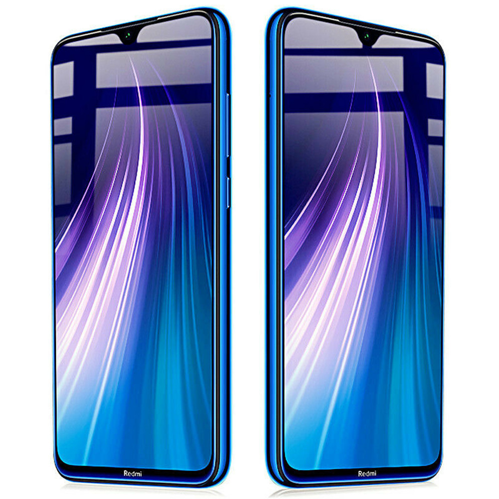 Tempered Glass Film for Xiaomi Redmi Note 8 2PCS- Black