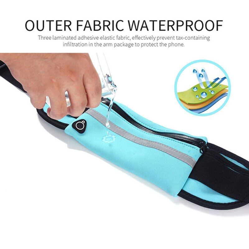 SUPERFLOWER Sports Running Waist Pocket Outdoor Jogging Cycling Waterproof Adjustable Anti-theft Pack Sport Belt_voghion.com