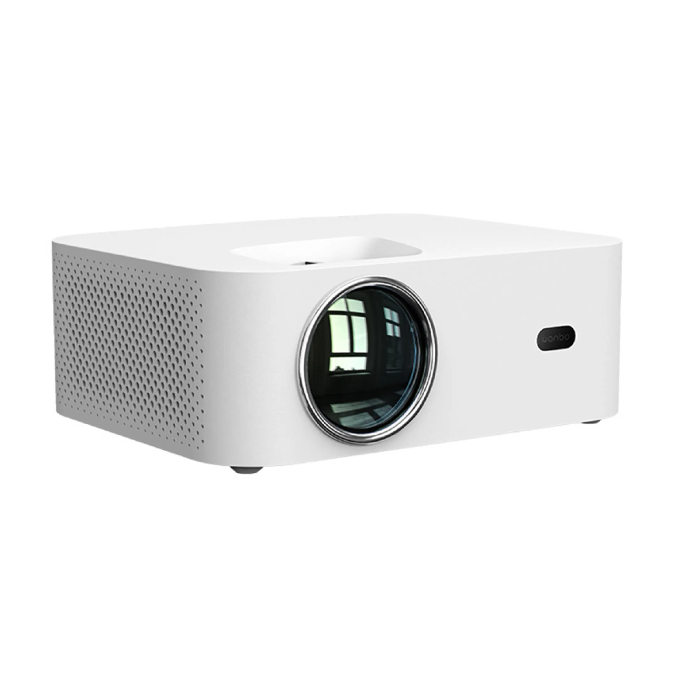 Wanbo Projector X1 [720P Resolution | Low Noise | Screen Mirroring |  Support Port AV | HDMI & USB | Built-in Speaker]