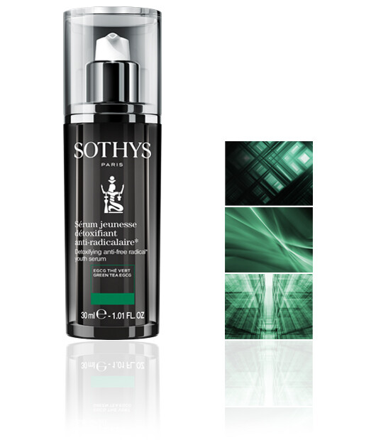 Gambar Sothys Detoxifying Anti Free Radical youth Serum 25ml   30ml