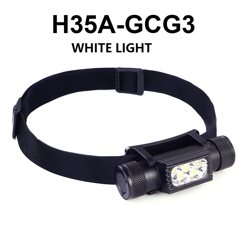 Sofirn h05b-cgc2 đèn pha ánh sáng trắng loại c sạc được đèn pha 5 hạt led lumen cao đèn pin 18650 6500k-7500k