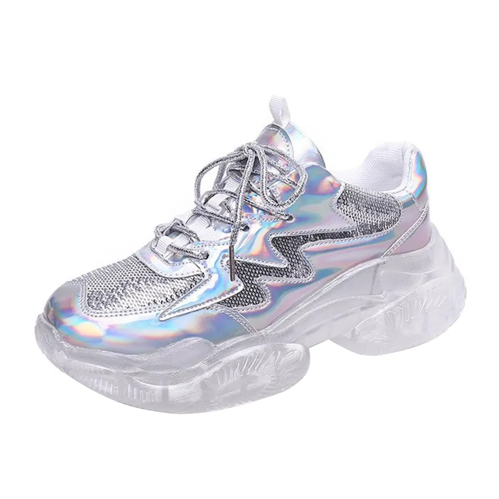 hologram platform sneakers