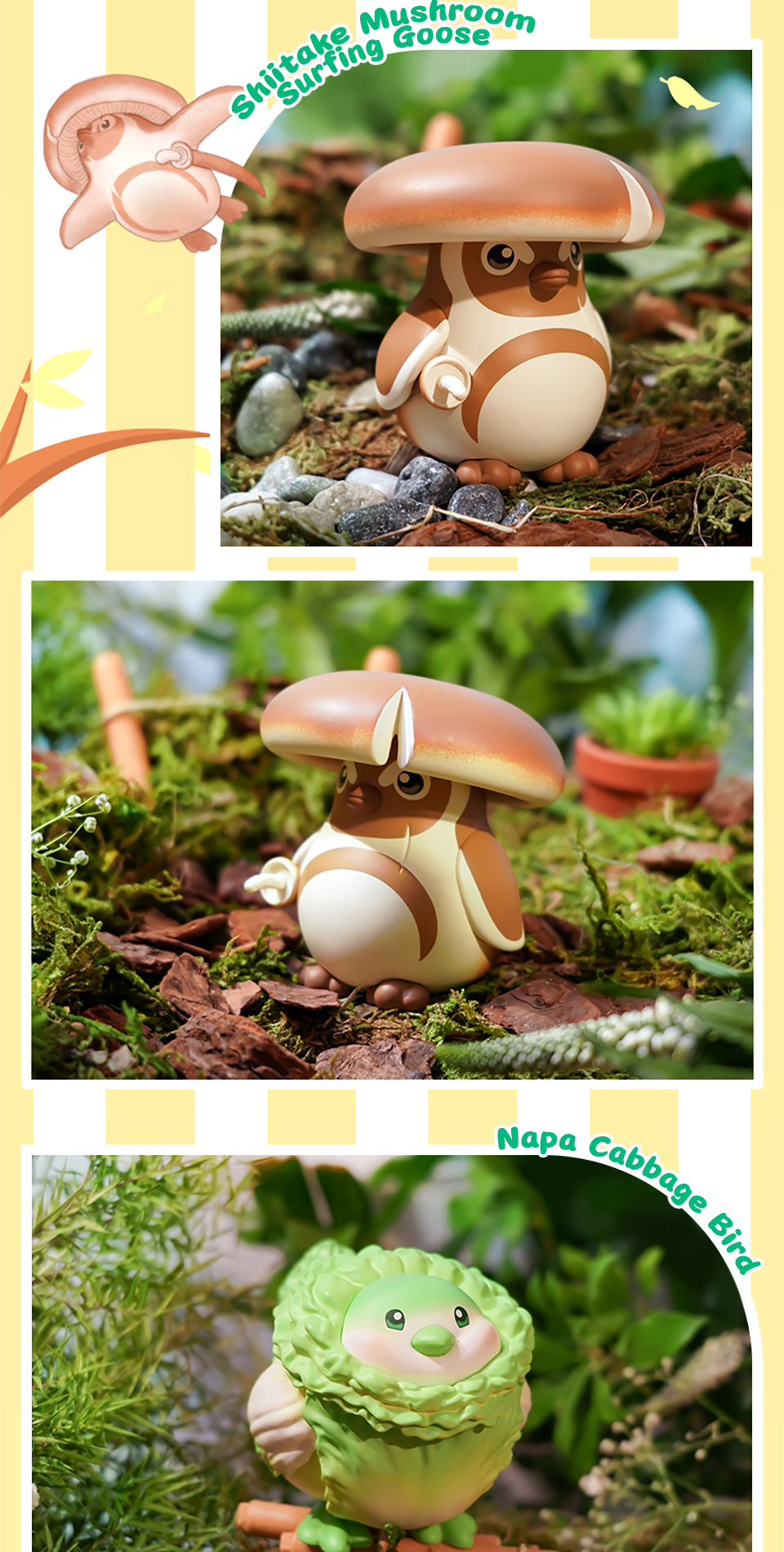 52TOYS DODOWO Vegetables Fairy 3rd Series Blind Box Figure Toy