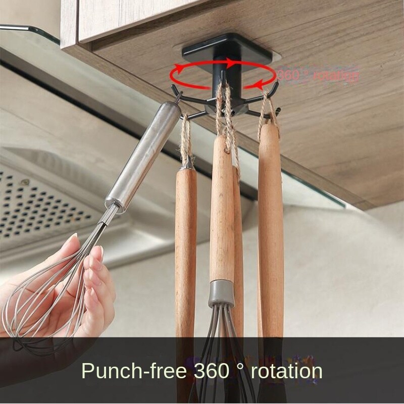 Gambar For Kitchen Organizer and Storage Kitchen Supplies Organizers Rotatable Rack Accessories Cabinet Organizer Hook Up Storage Rack