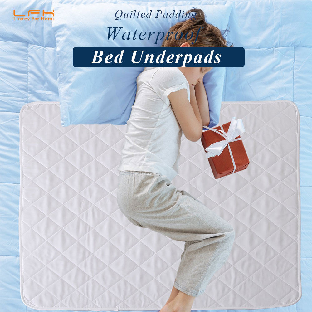Waterproof Incontinence Pad Crib Mattress Cover Potty Training Pads Reusable Underpads Bed for Baby Sleeping Pee Pads for Kids ราคา 139 บาท*ส่งฟรี