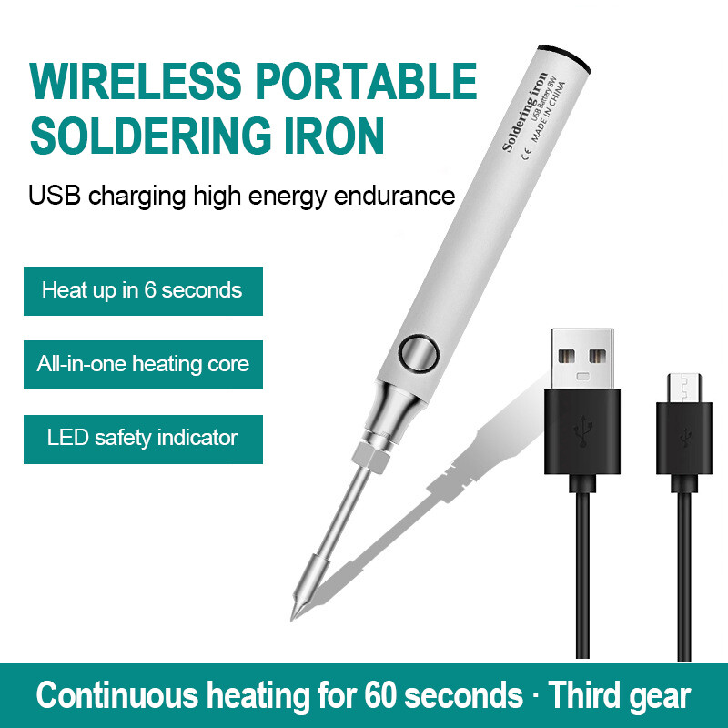 Mỏ hàn không dây mini bút hàn điện áp thấp cầm tay 5v dụng cụ hàn gia dụng tự làm