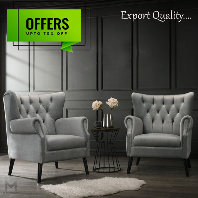 Harga wing chair online ssf