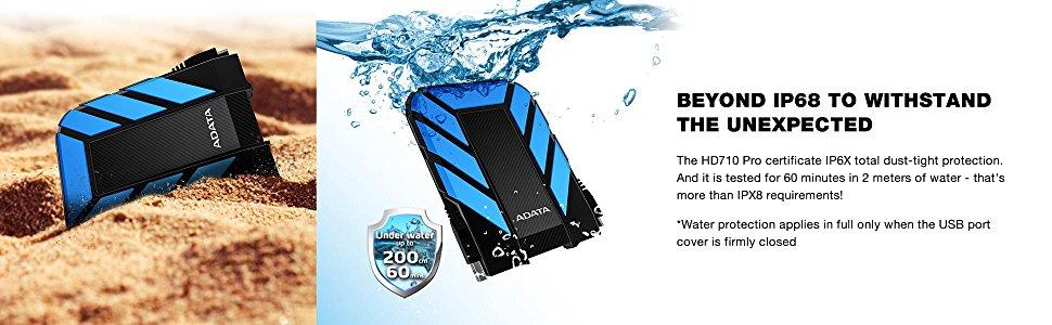 ADATA HD710 Pro USB 3.2 External Hard Drive Waterproof Shockproof and Dustproof Ruggedized 38 7d1e93519f36361ac997fae8354ad5d9