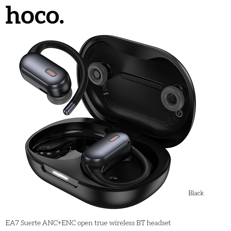 【2024】Hoco Original 100% EA7 Open-Ear TWS Earbuds Bluetooth 5.4 master-slave switching ANC+ENC noise reduction Wireless Earphones ราคา 899 บาท*ส่งฟรี