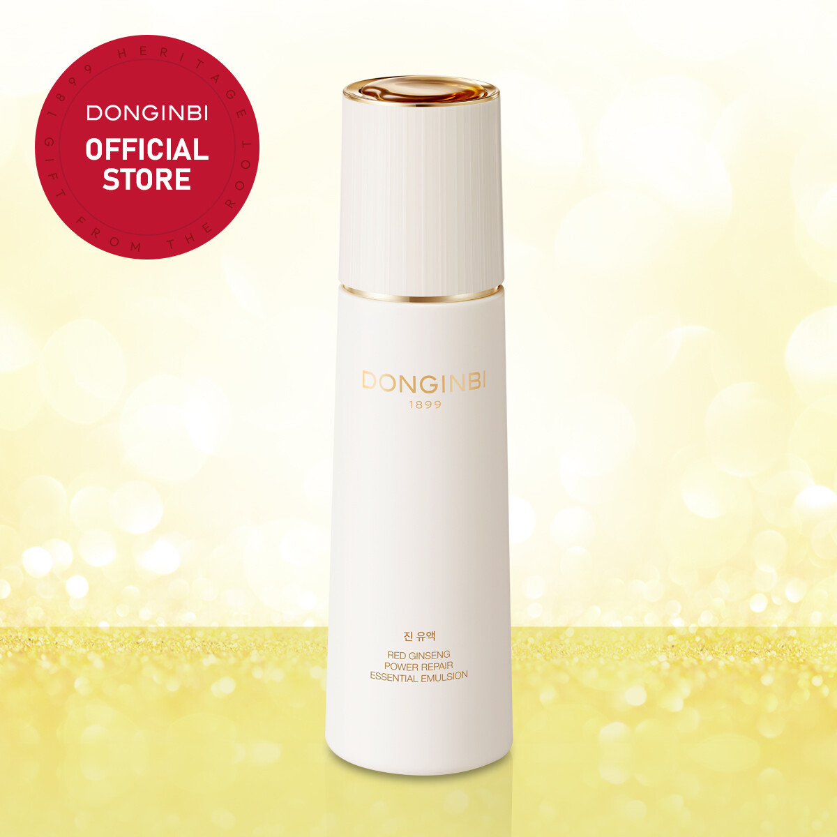 Gambar Donginbi Red Ginseng Power Repair Essential Emulsion 130ml Anti Aging Anti Wrinkle Refiner Essence Toner for Healthy, Glowing Skin and Improved Skin Firmness