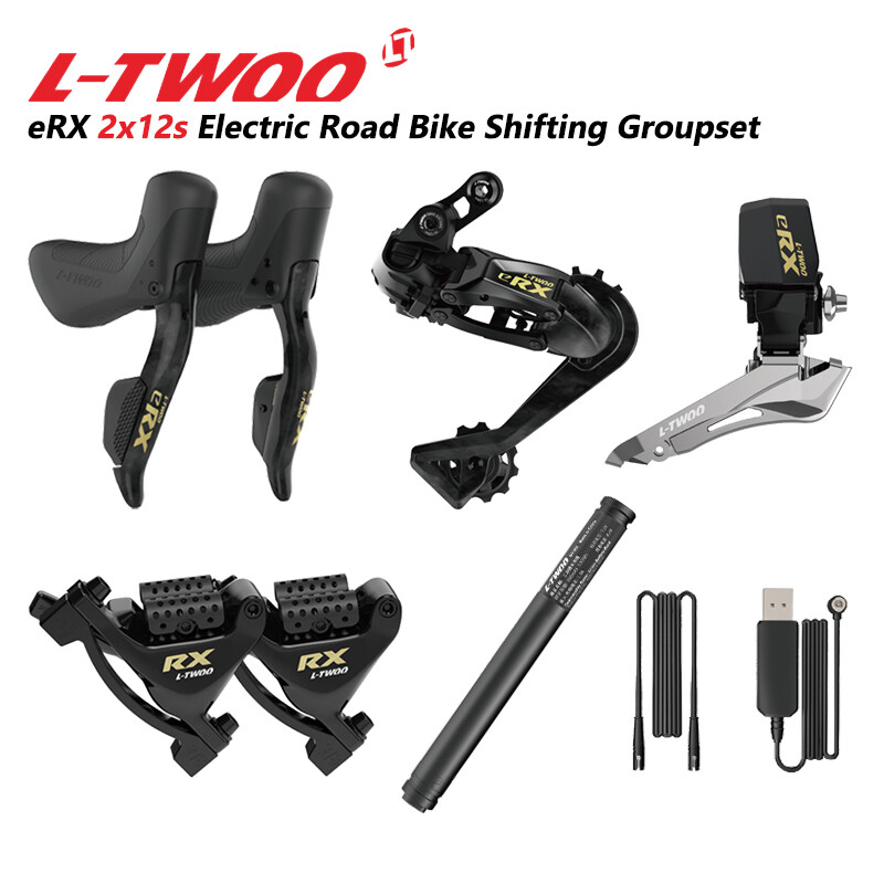 LTWOO ERX 2X12s Electric Road Bike Groupset Disc Hydraulic Brake Set ราคา 22,999 บาท*ส่งฟรี