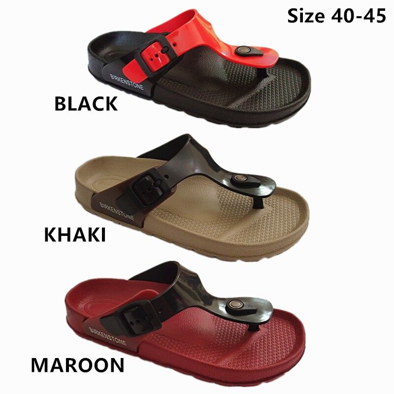 men's rubber sandal slipper